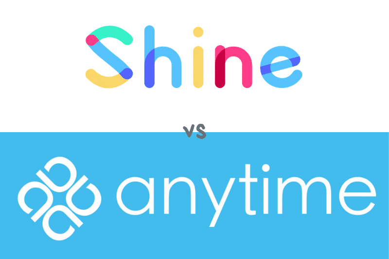 Shine ou Anytime ?